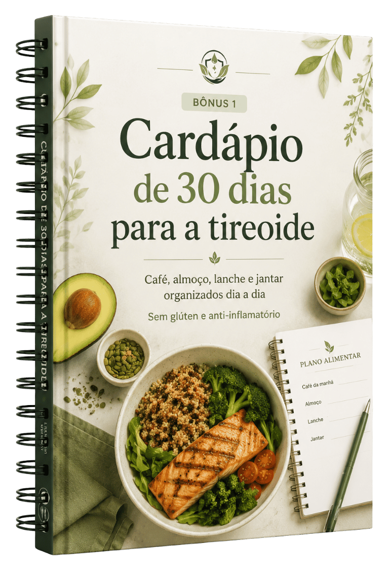 Cardápio de 30 dias para a tireoide